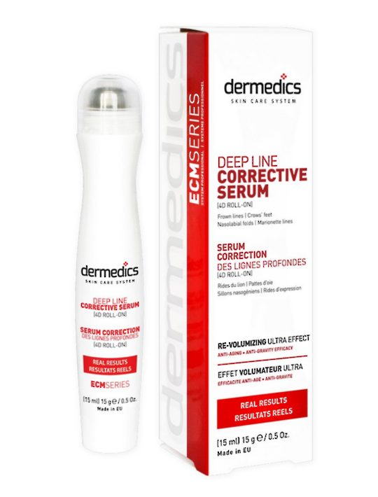 DERMEDICS - ECM Deep Line Corrective Serum Roll On 15ml image 0